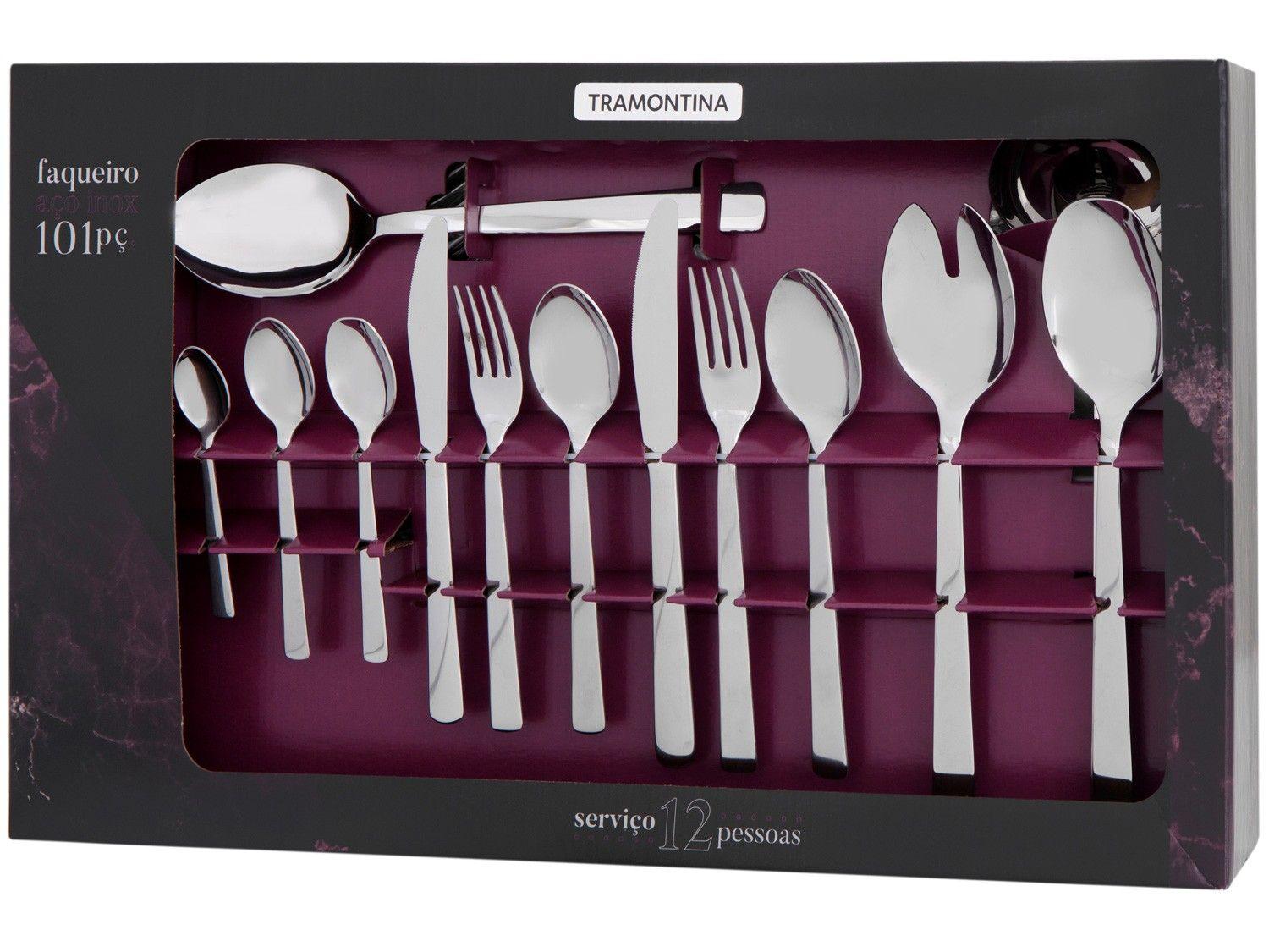 Faqueiro Tramontina Inox Oslo