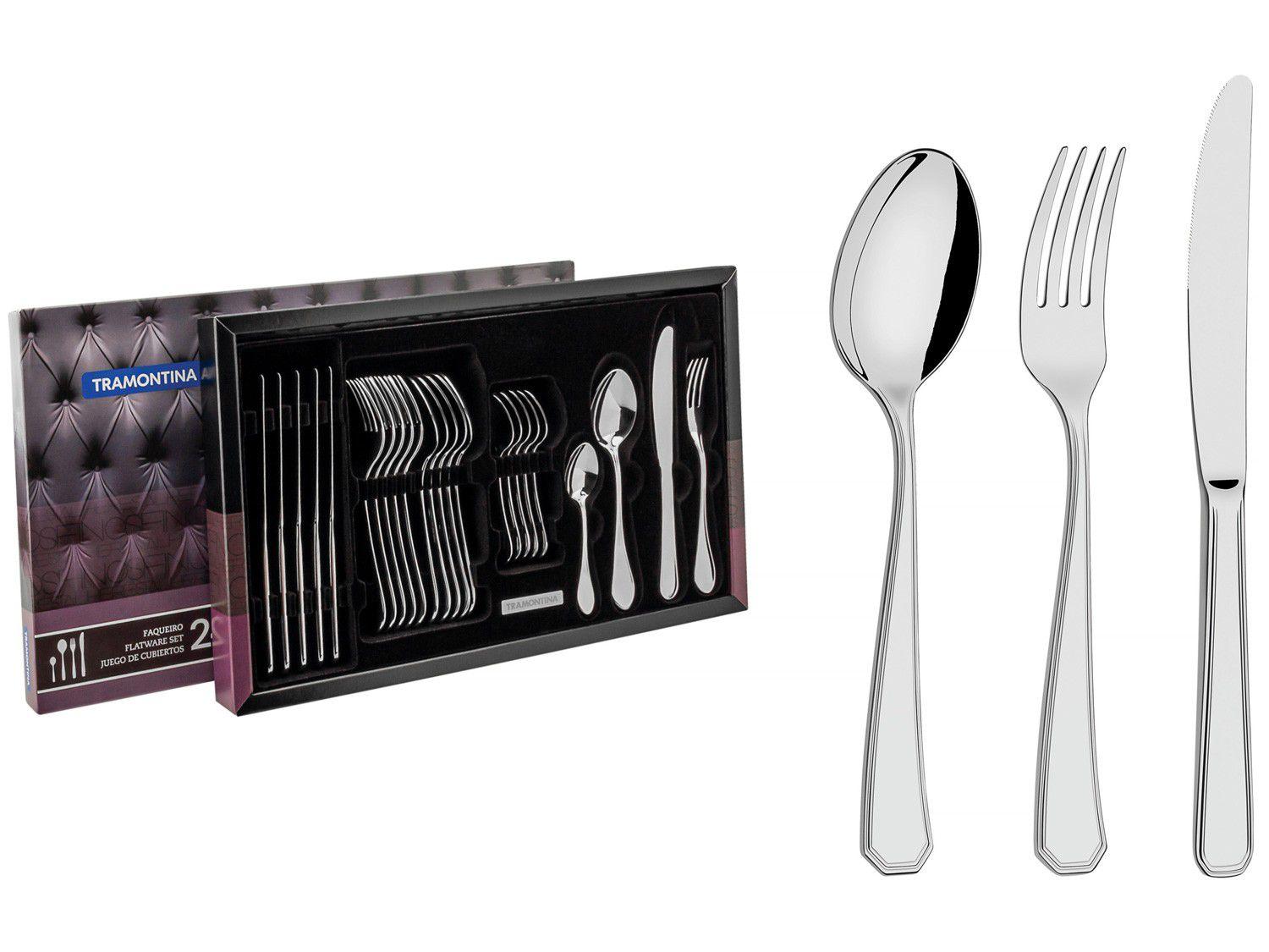 Faqueiro Tramontina Inox Sonata 24 Peças