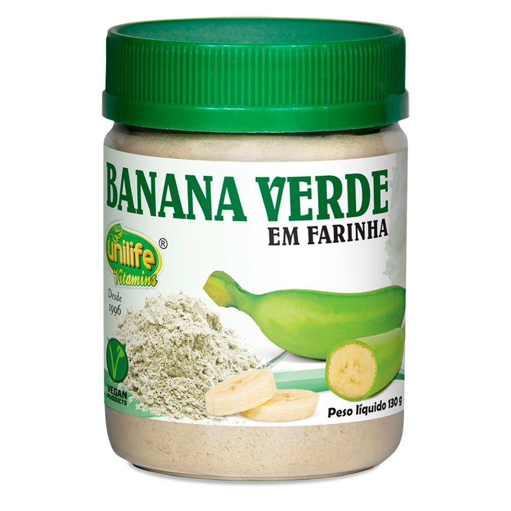 Farinha de Banana Verde 130g - Unilife - Farinha - Magazine Luiza