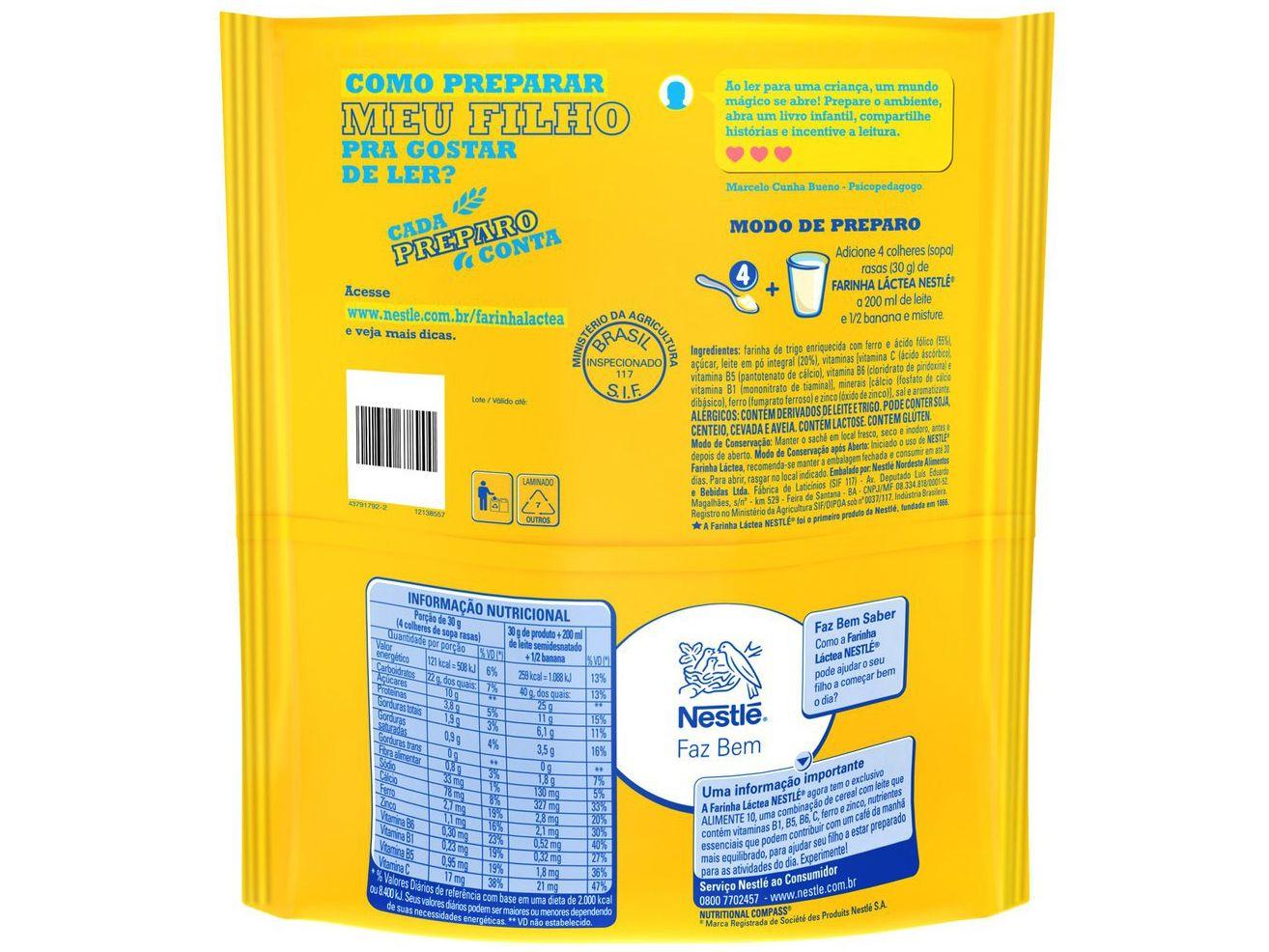 Farinha Láctea Nestlé Tradicional 600g