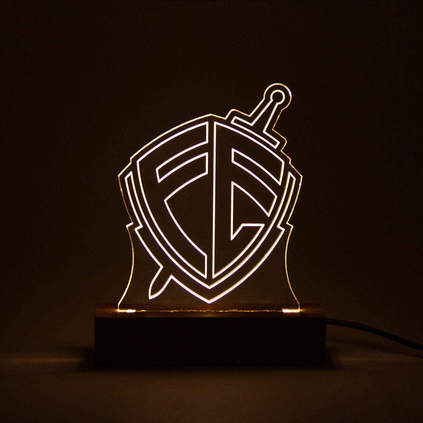 Fe Luminaria Escudo Fe Oficina 021 Luminaria Magazine Luiza