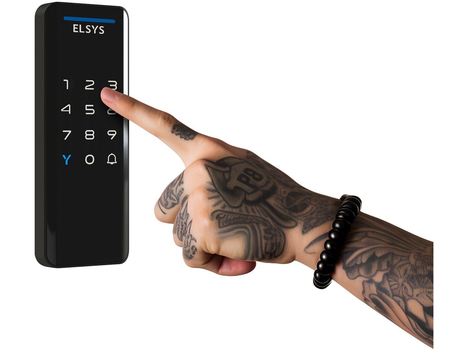 Fechadura Digital Elsys Pop ESF-DS1100V com Senha Interna de Sobrepor