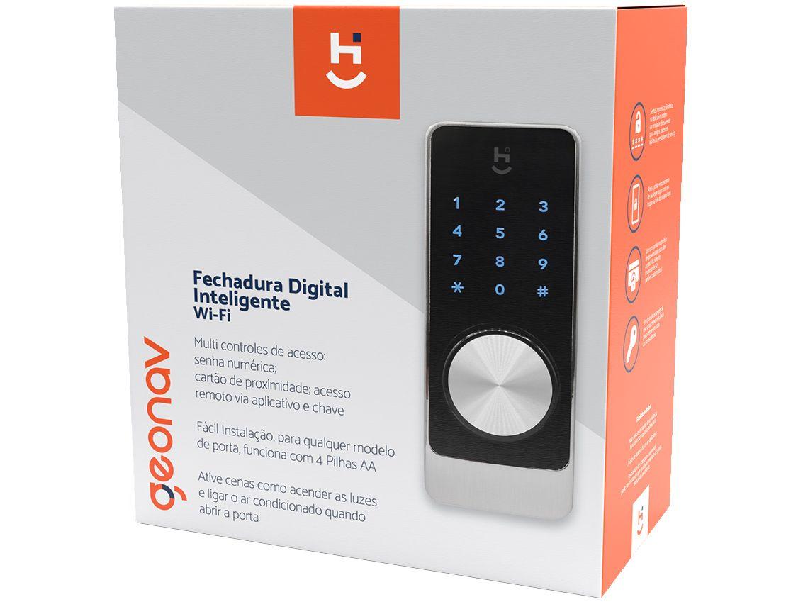 Fechadura Digital Inteligente Wi-Fi Multi Controle