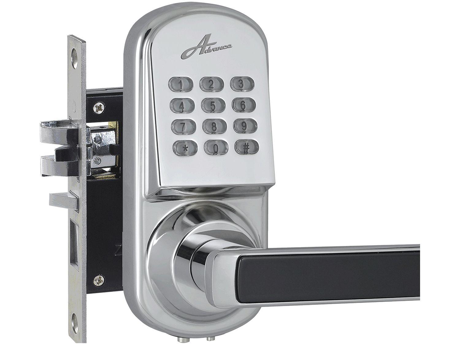Fechadura Eletrônica Digital de Porta Interna - Advance Milre com Senha ...