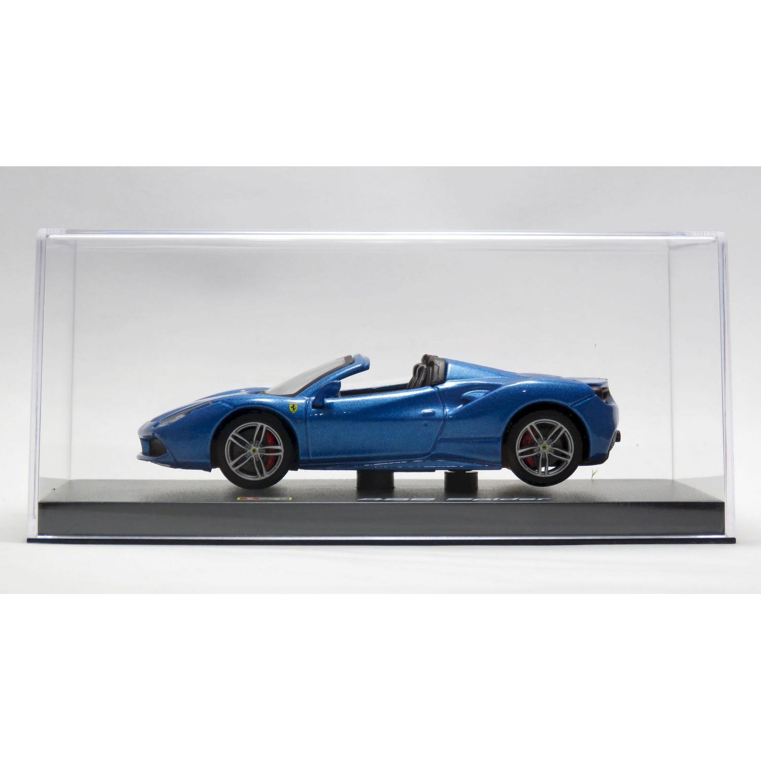 2016 Bleu Bburago 36905B Ferrari 488 Spider Echelle 1/43 