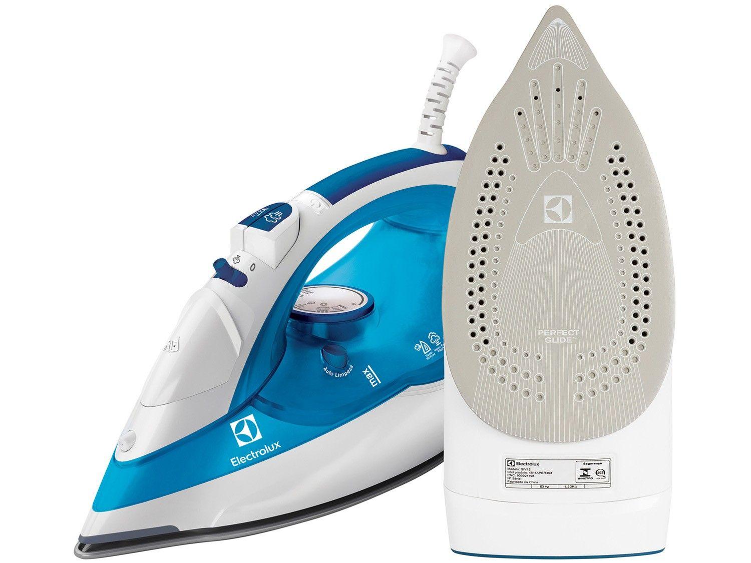 Ferro de Passar a Vapor e a Seco Electrolux