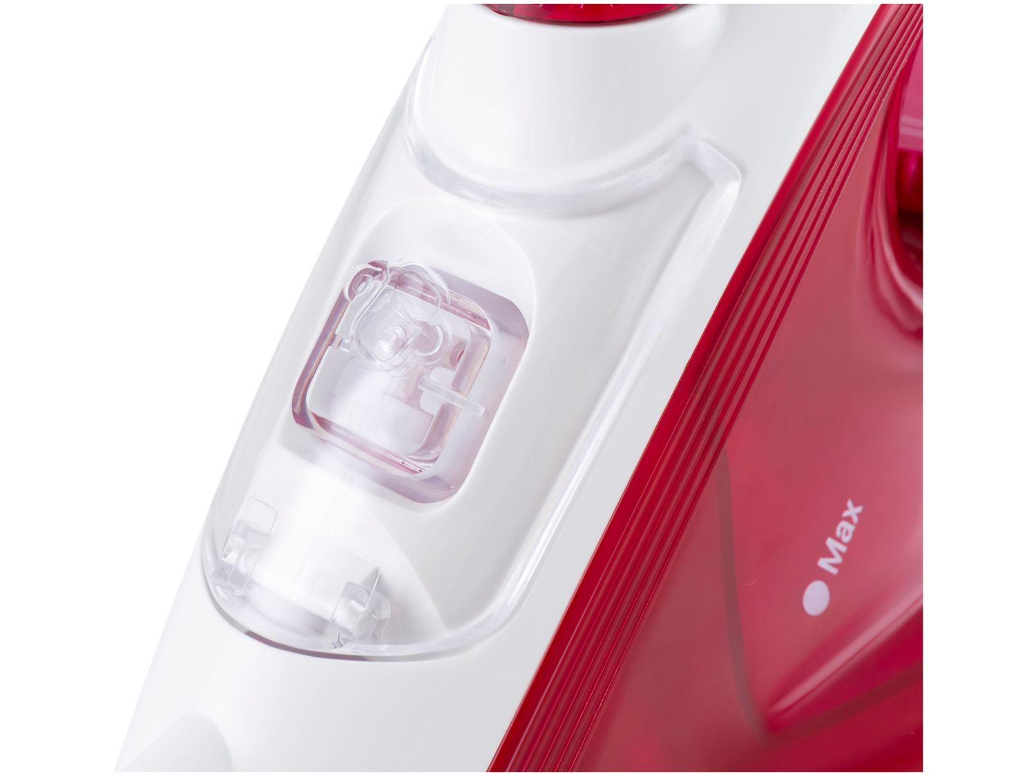 Ferro de Passar Roupa a Vapor Arno Essentialgliss Rosa e Branco