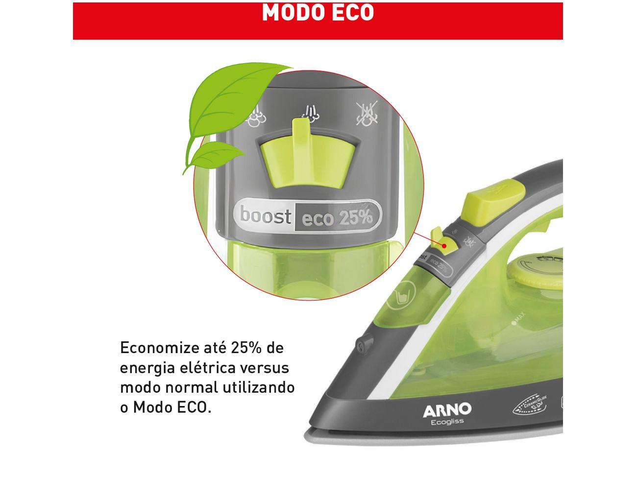 Ferro de Passar Roupa a Vapor e a Seco Arno