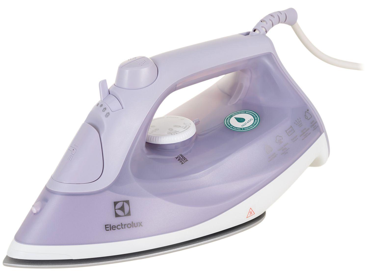 Ferro de Passar Roupa a Vapor e a Seco Electrolux Experience Care ESI50 Lavanda