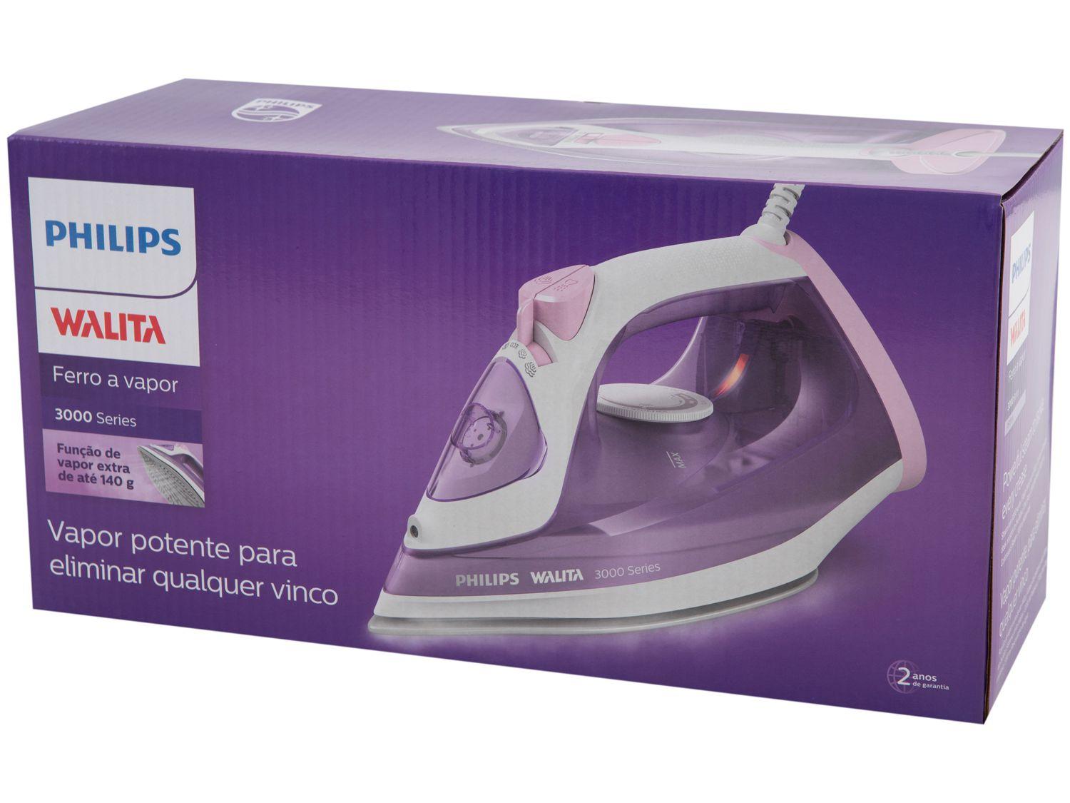 Ferro de Passar Roupa a Vapor Philips DST3010