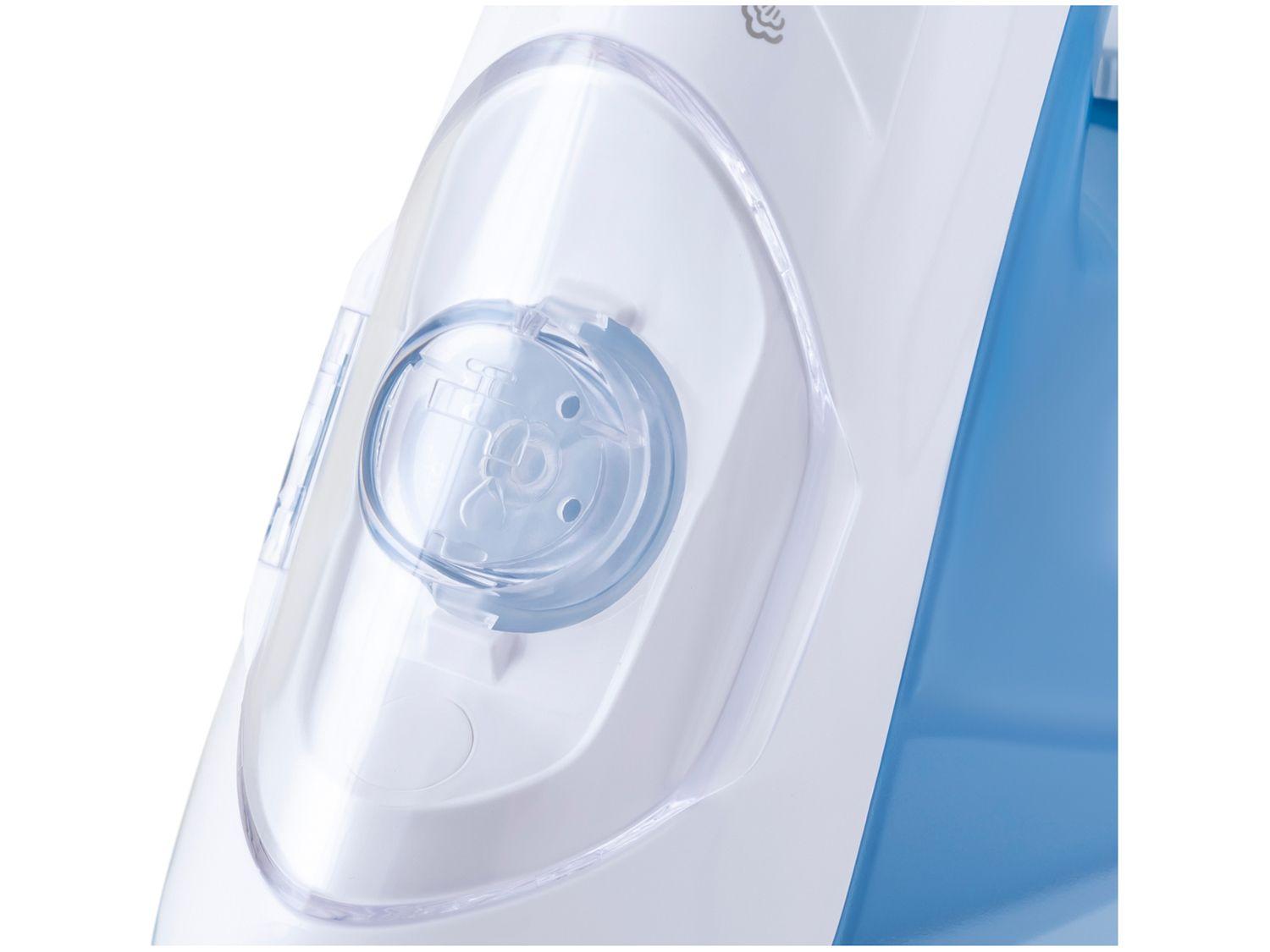 Ferro de Passar Roupa a Vapor Philips Walita 1000 Series DST1050/20 Branco e Azul