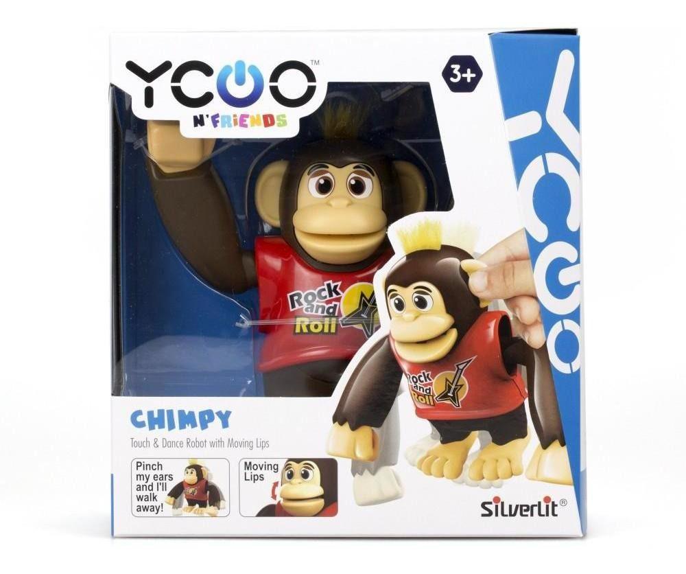 Figura Chimpy Macaco Dancante Vermelho Candide 3300 Bonecos Magazine Luiza