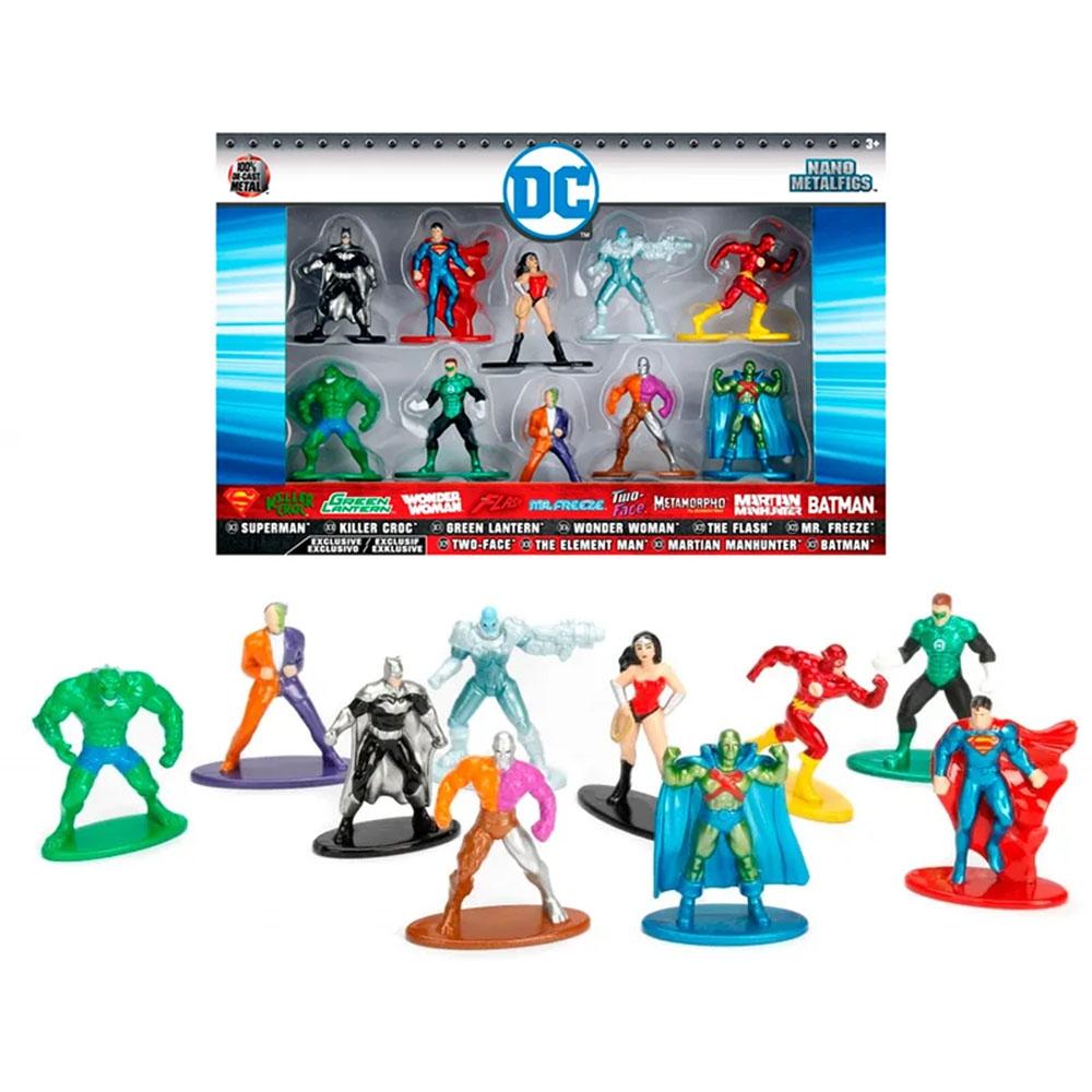Figuras DC Bonecos DC Comics Batman Superman Flash Mulher - Jada Toys ...