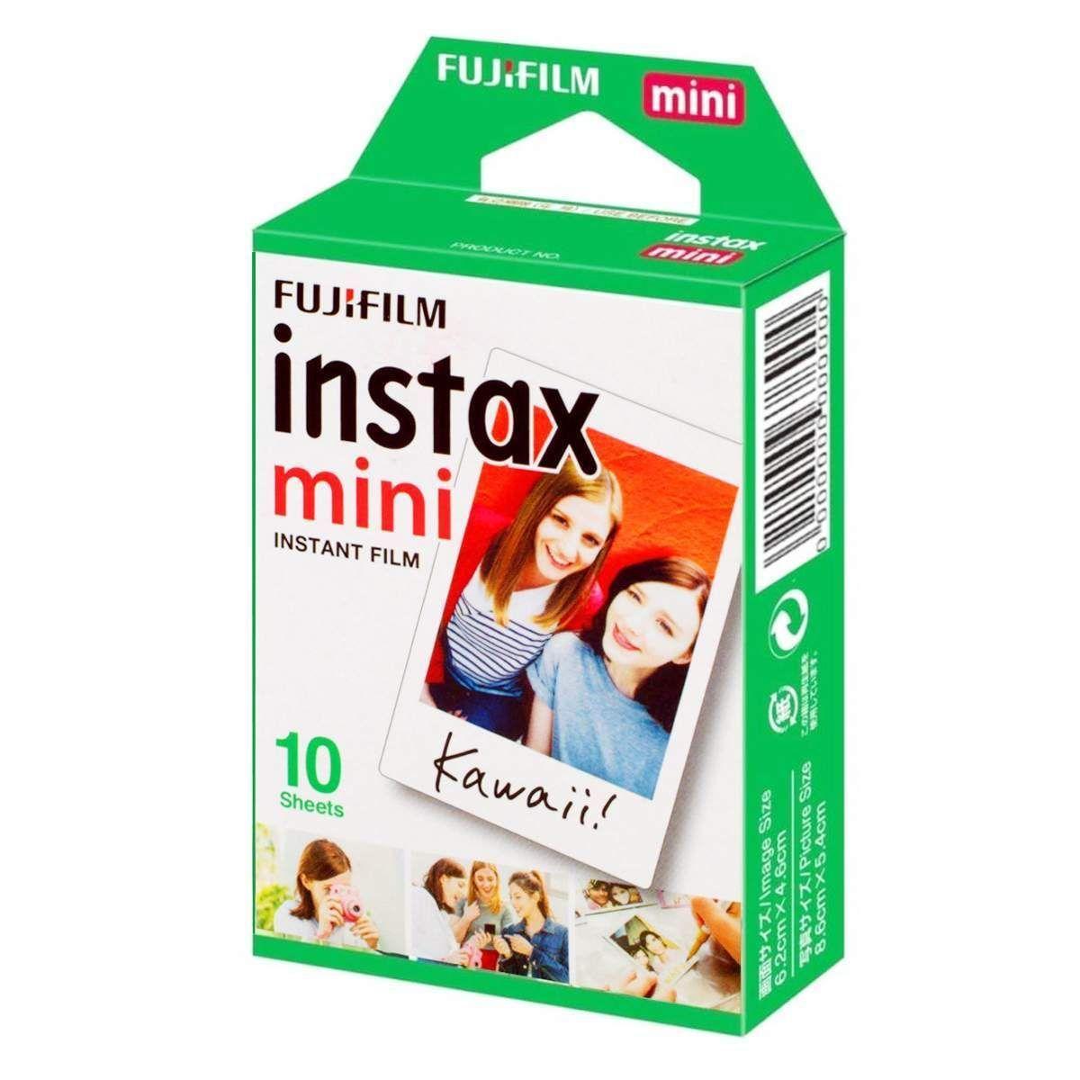 Filme Instax Mini Instantâneo Fujifilm com 10 Unidades Filme