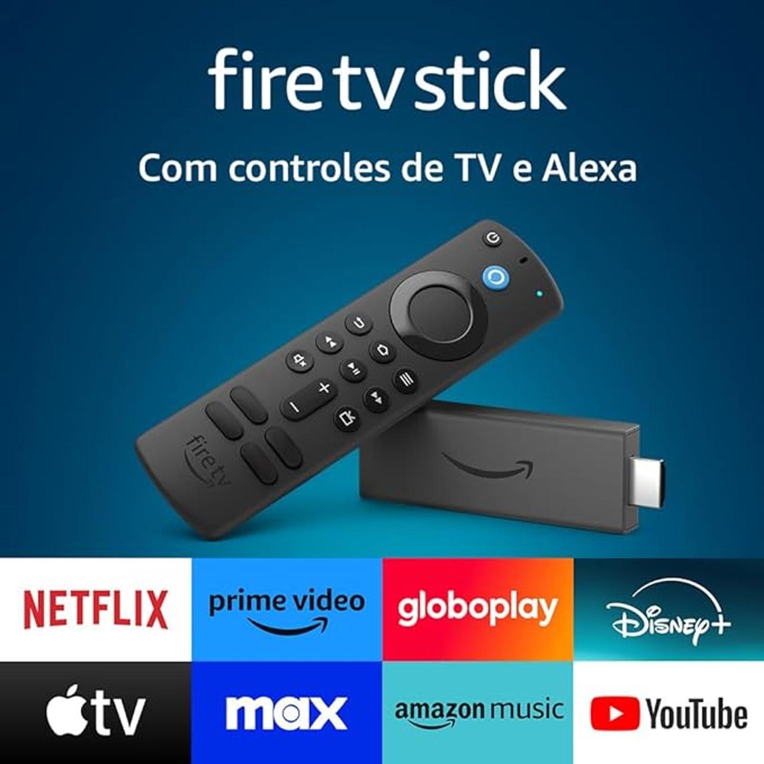 Fire TV Stick 4K MAX - amazon - Streaming - Magazine Luiza