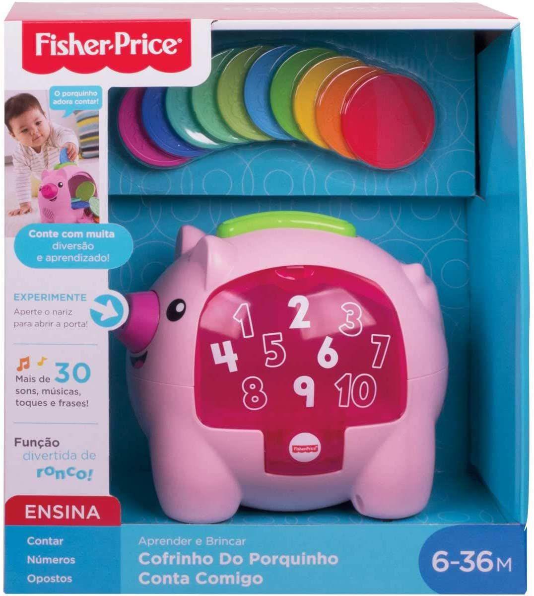 Cofrinho porquinho fisher price Clearance