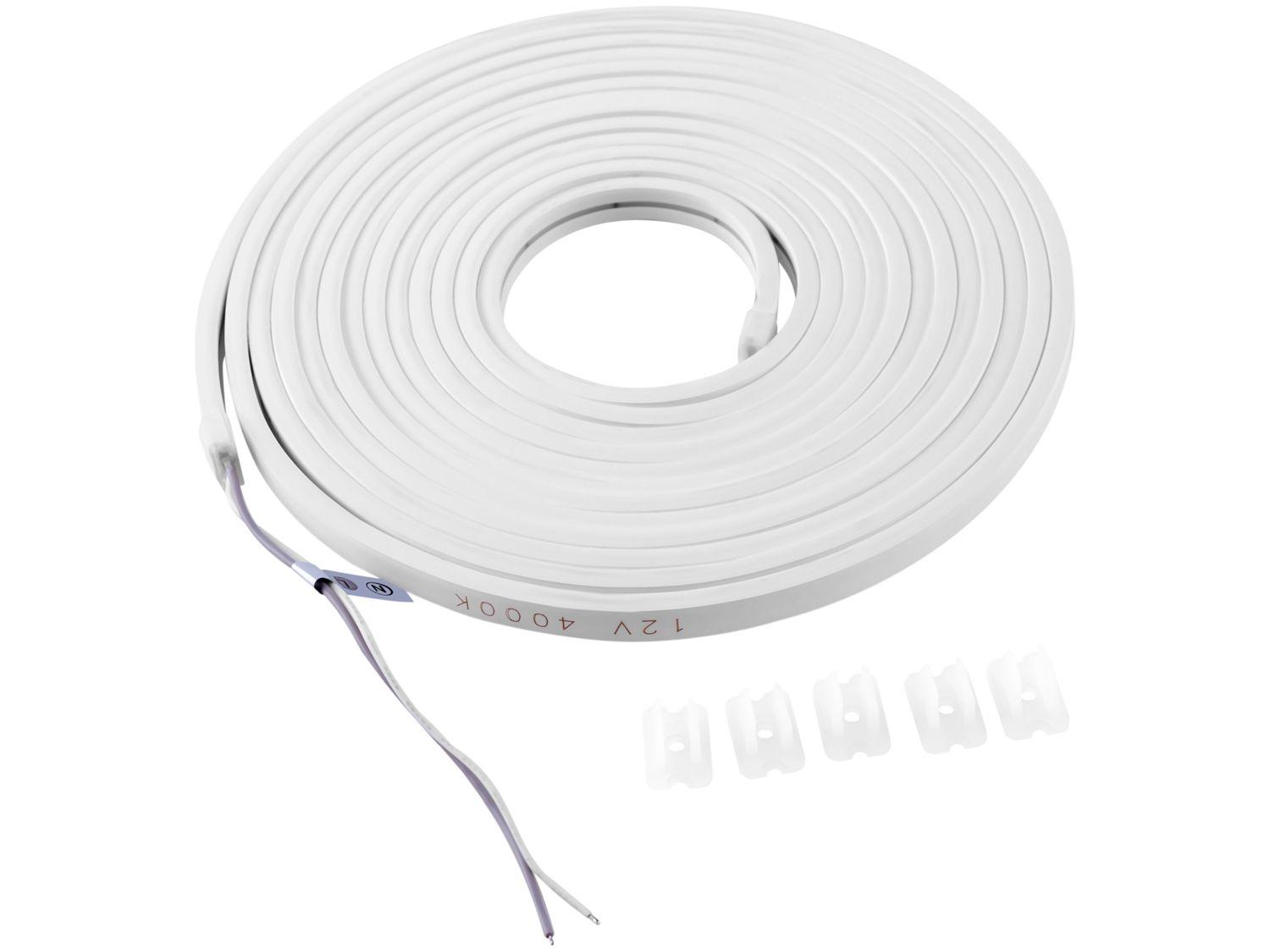 Fita de LED Branca 5m 7W 4000K Gaya Neon