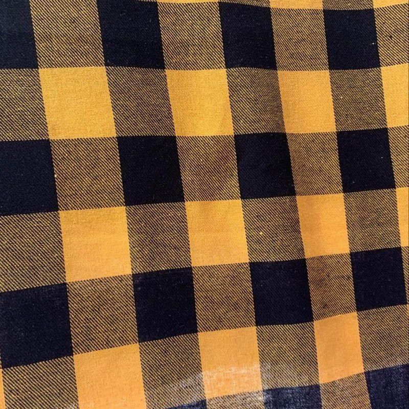 Flanela Jamaica Flex 1 47m Xadrez Amarelo Com Preto Aras Tecidos No Magalu Magazine Luiza