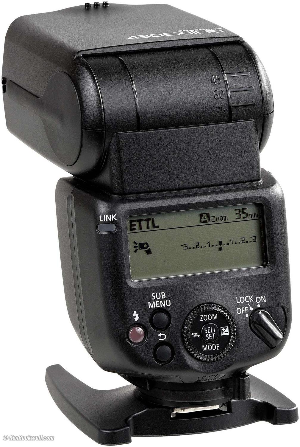 Canon スピードライト 430EX Ⅲ-RT