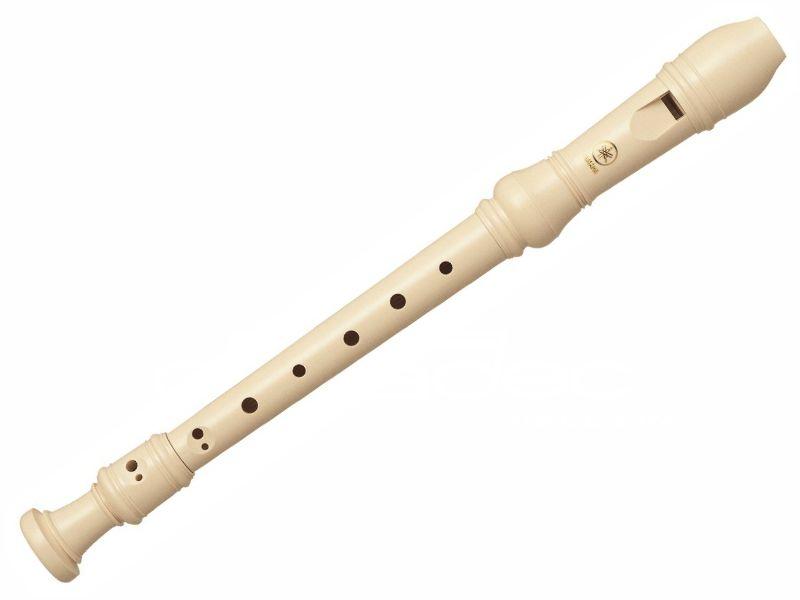 Flauta Doce Yamaha Barroca Soprano YRS24B Instrumentos de Sopro Magazine Luiza