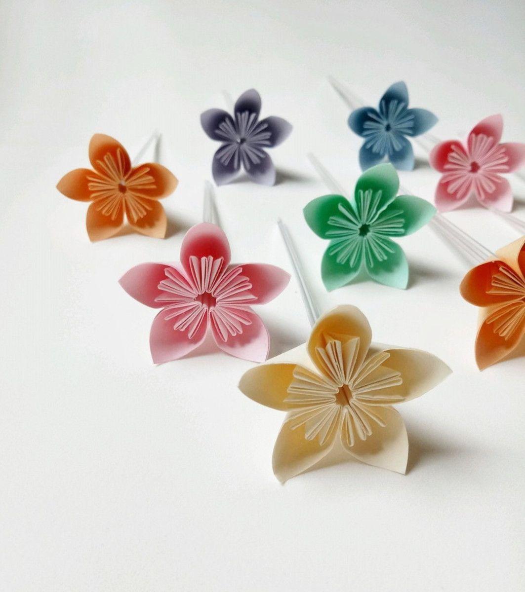 Flor de Cerejeira Sakura Topper - Ateliê do Origami - Flores Artificiais -  Magazine Luiza