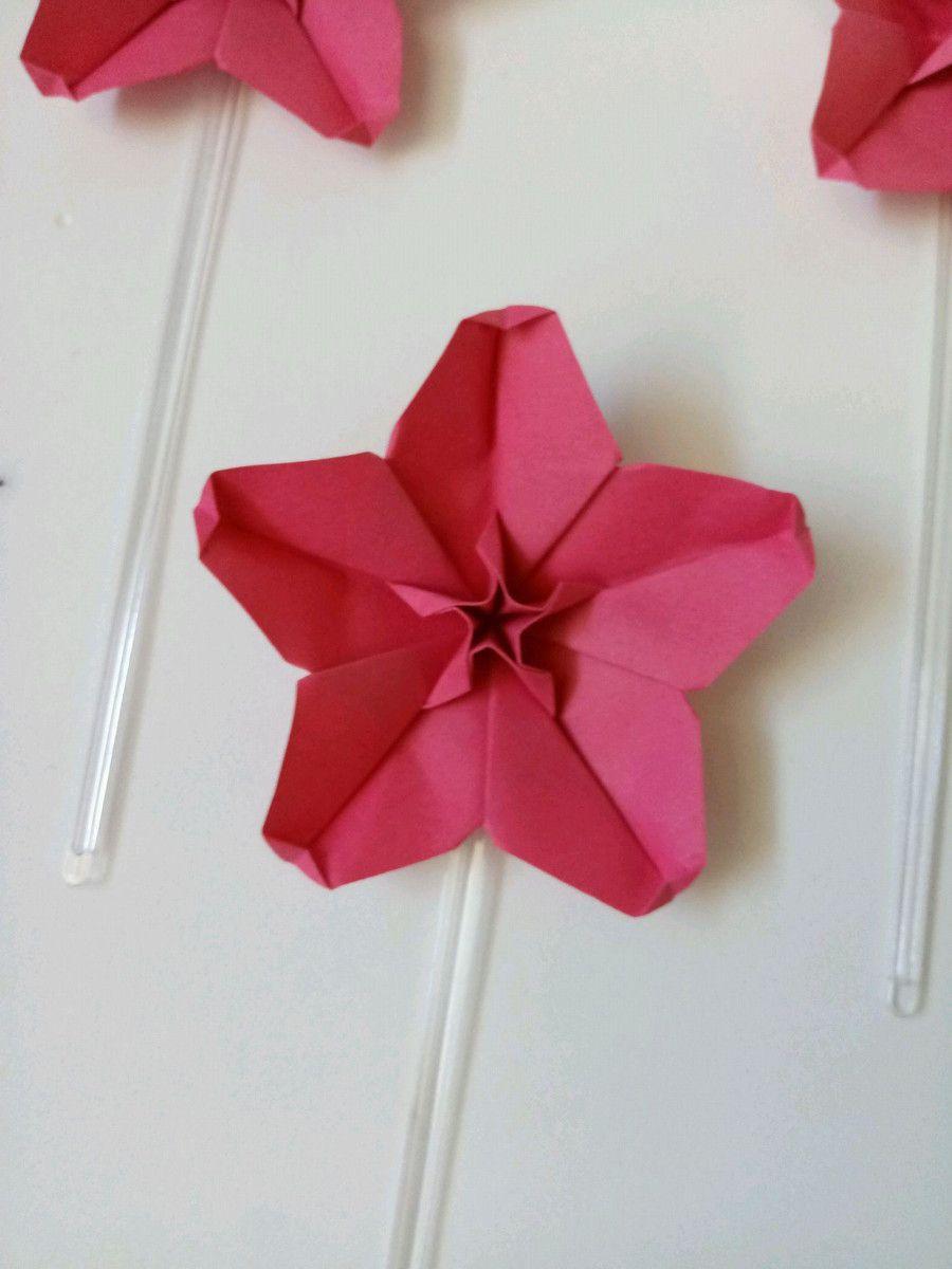 Flor de Cerejeira Sakura Topper - Ateliê do Origami - Quadro e Pôster  Decorativo - Magazine Luiza