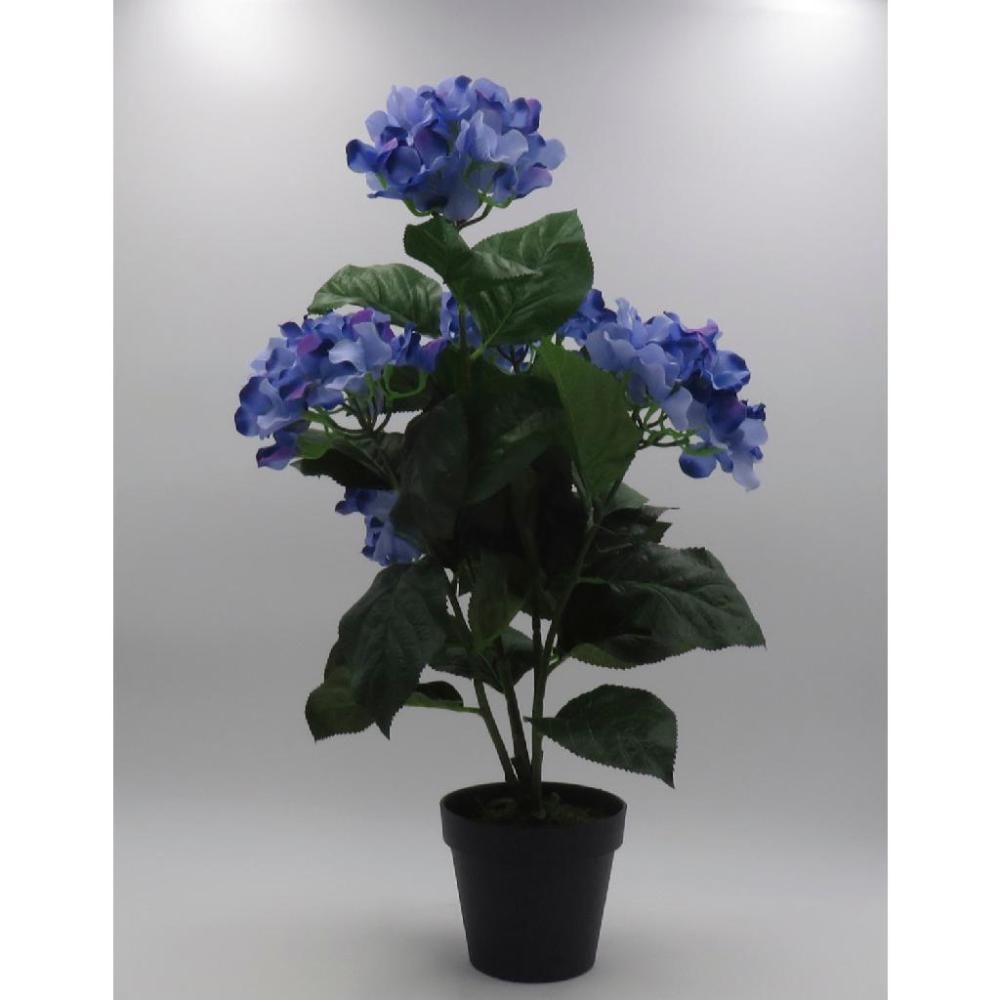 Flor hortencia 60cm azul c/pote st38891 ndi - Plantas Artificiais -  Magazine Luiza
