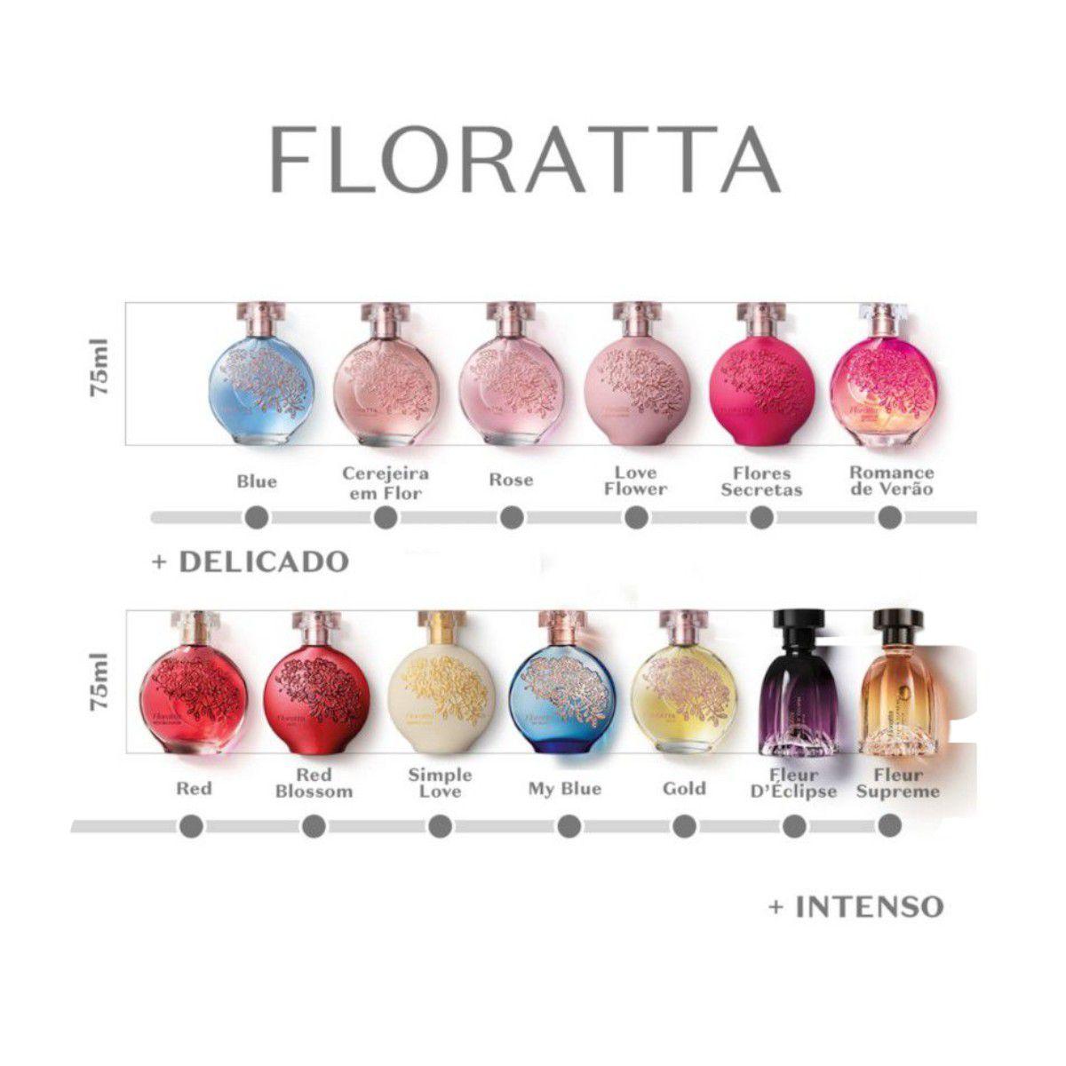 Floratta Romance de Verão Boticario 75ml Floratta Romance de Verao - O Boticario - Deodorant Cologne