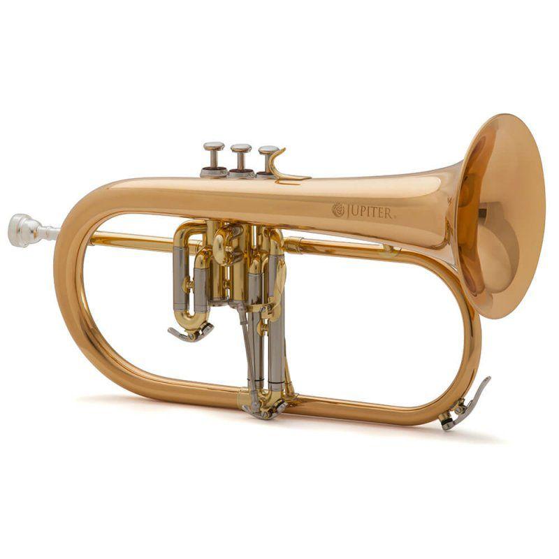 Flugelhorn Jupiter Serie 1000 Rose Brass Lacquer Instrumentos de