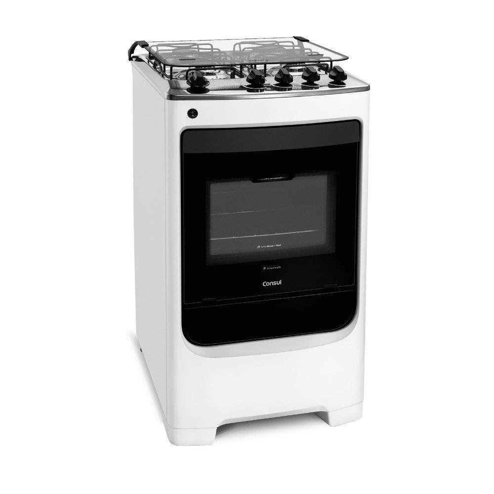 Fogão 4 Bocas Acendimento Automático Consul CF04NAB Fogão 4 Bocas