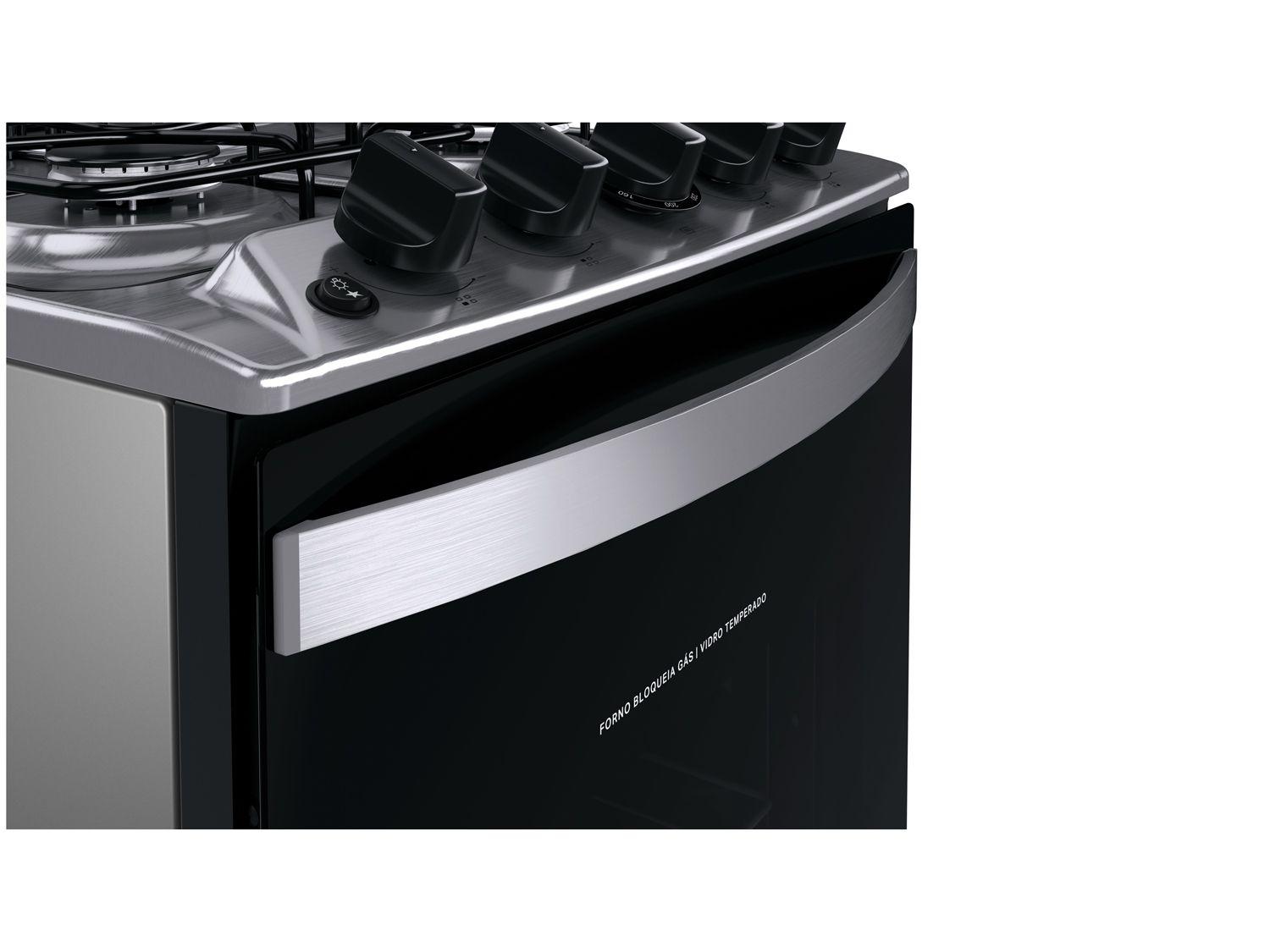 Fogão 4 Bocas Brastemp Inox BFO4NBR