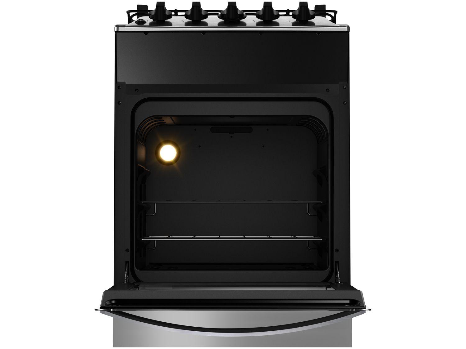 Fogão 4 Bocas Brastemp Inox BFO4NBR