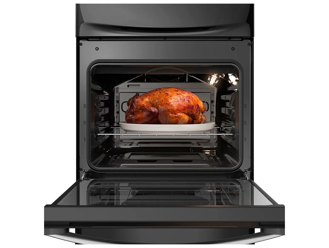 Fogão 4 Bocas Continental Inox Preto FC4GB
