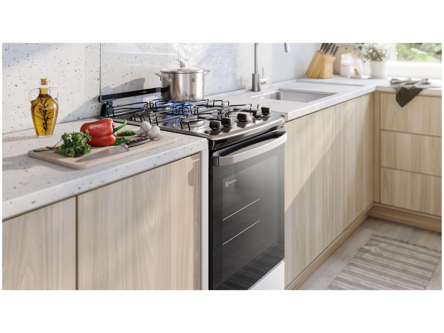 Fogão 4 Bocas Electrolux Branco PerfectCook FE4IB