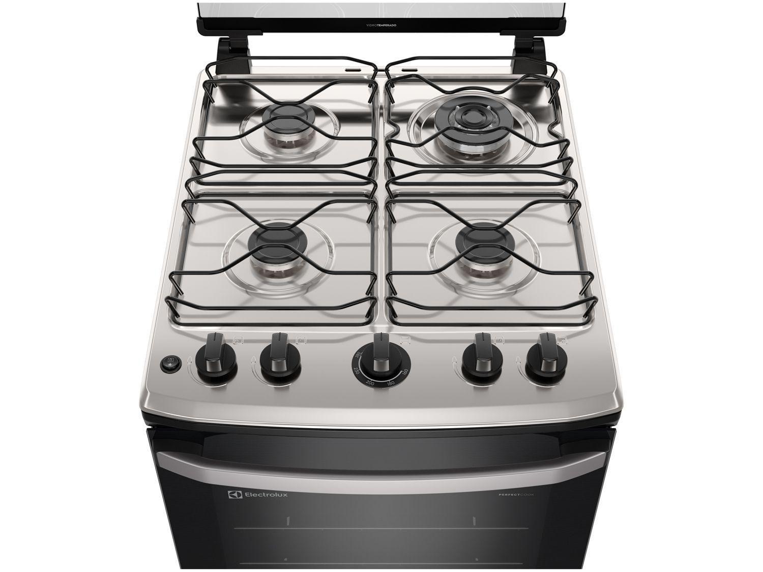 Fogão 4 Bocas Electrolux Branco PerfectCook FE4IB