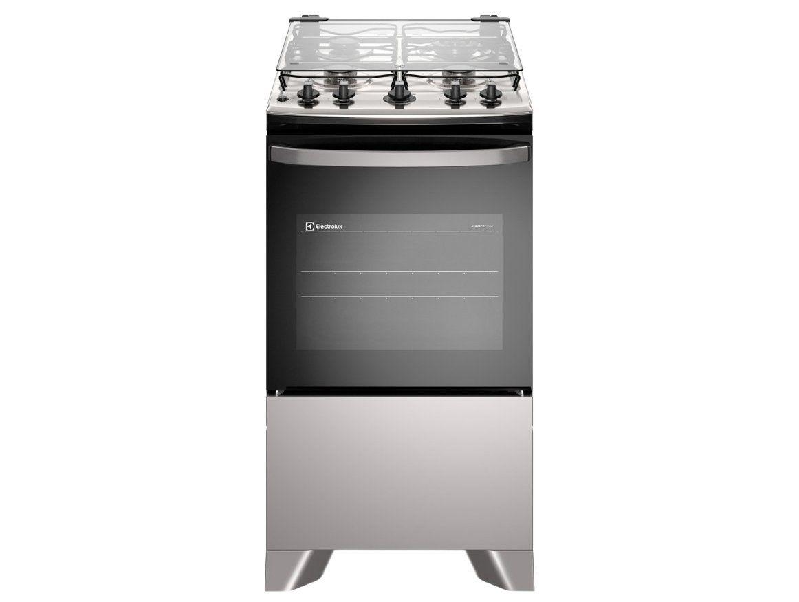 Fogão 4 Bocas Electrolux Cinza Efficient FE4IG