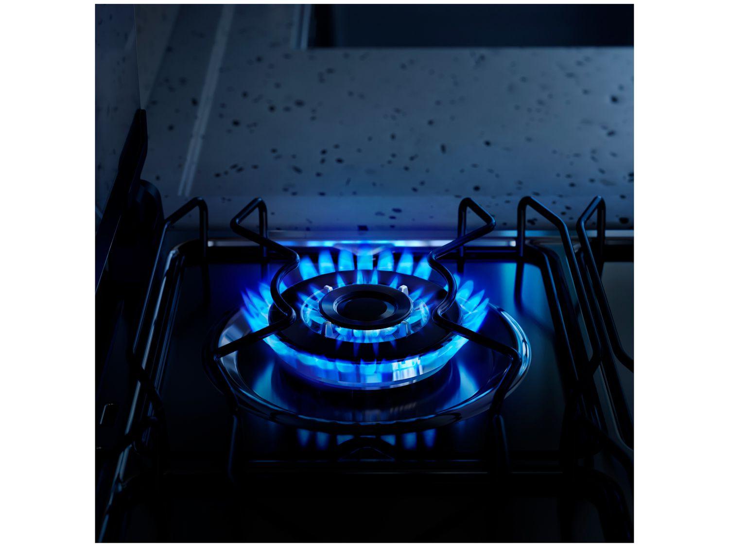 Fogão 4 Bocas Electrolux Preto com Timer VaporBake FE4TP