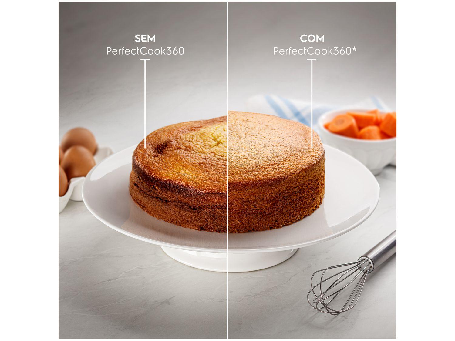Fogão 4 Bocas Electrolux Preto Mesa de Vidro PerfectCook360 FE4CP