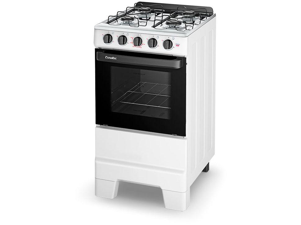 Fogão 4 Bocas Esmaltec Branco Ideal Pop 4120