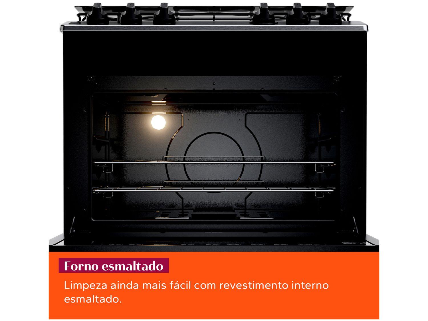 Fogão 5 Bocas Brastemp Branco BFS5NDB