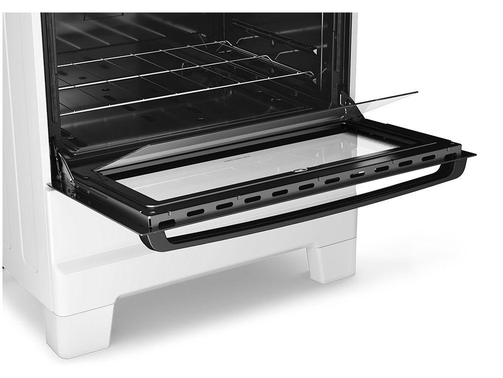 Fogão 5 Bocas Esmaltec Branco Ideal Super BR 5121