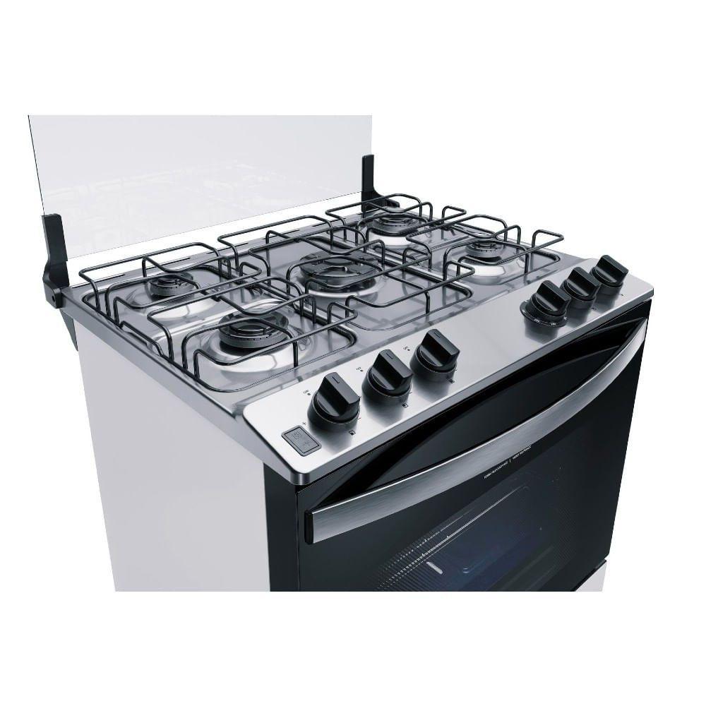 Fogão Brastemp 5 Bocas Branco Com Turbo Chama BFS5ECB Fogão