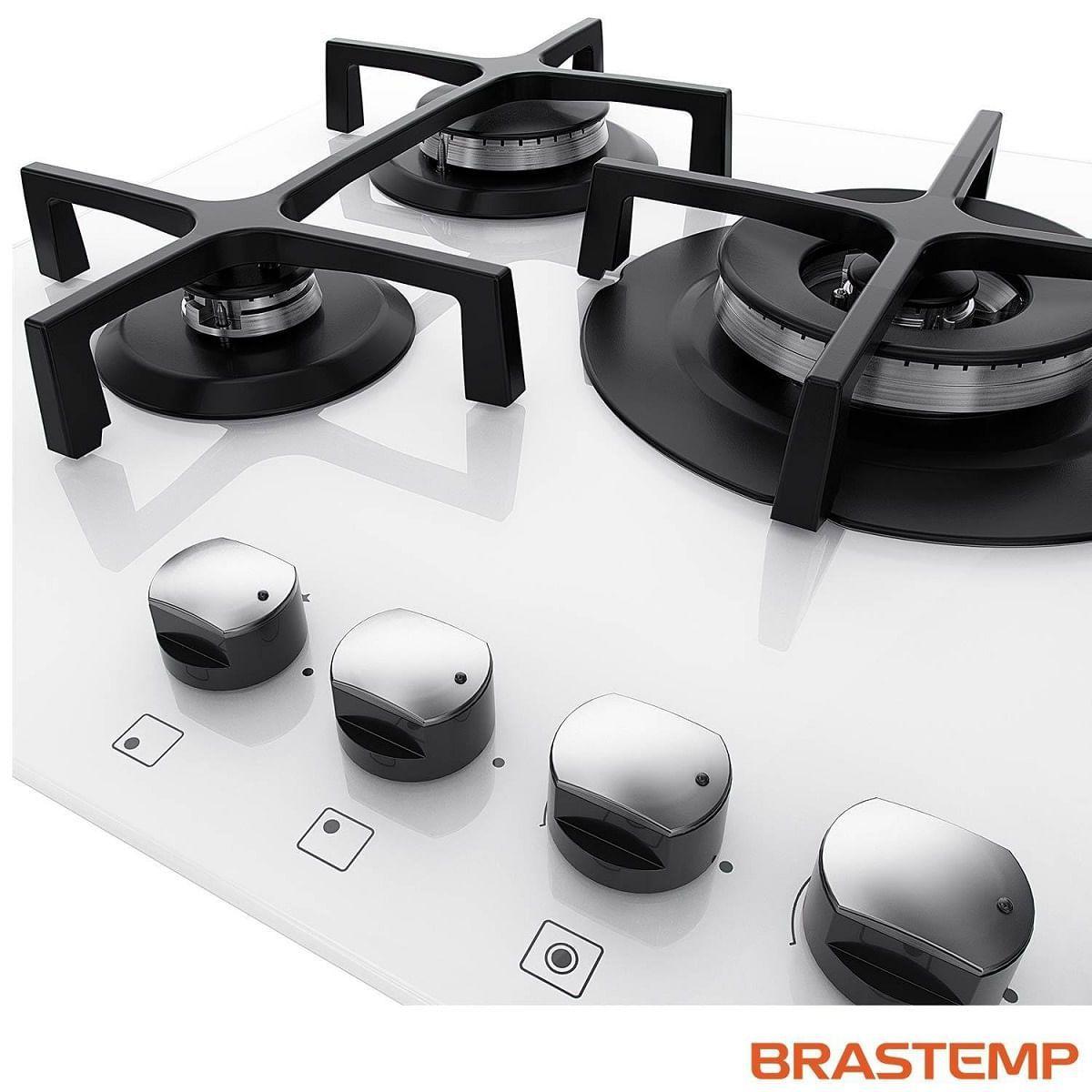 Fogão Cooktop Brastemp a Gás 5 Bocas com Acendimento Eletrônico 220V