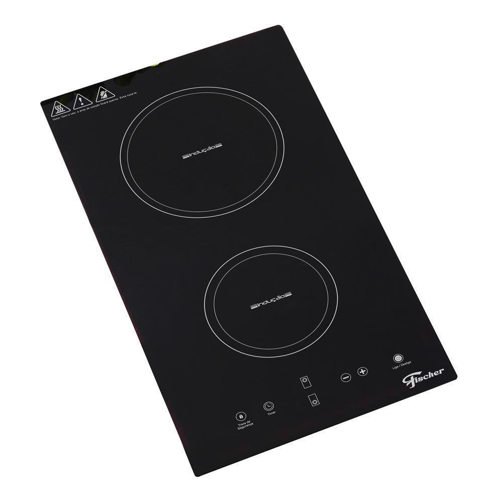 Fogão Cooktop Fischer 2594156249 2 Bocas por Indução Mesa