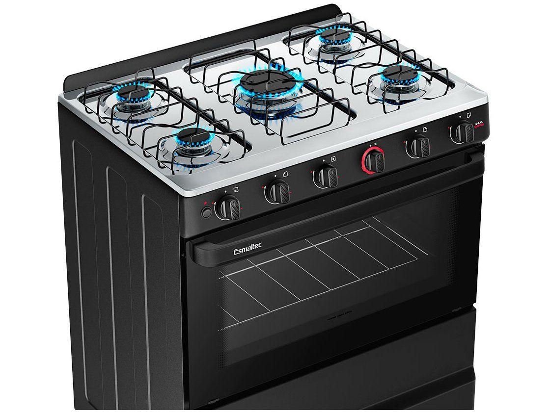 Fogão Elétrico 5 Bocas Esmaltec Ideal Super | Shopping | LATAM Pass