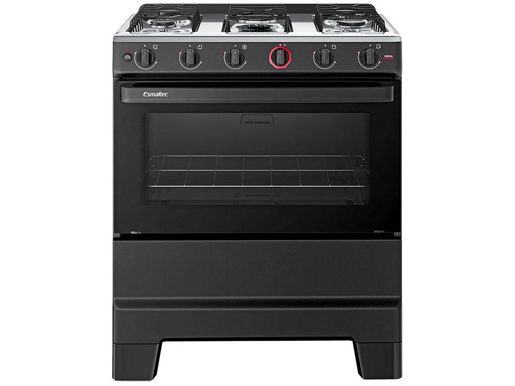 Fogão Elétrico 5 Bocas Esmaltec Ideal Super