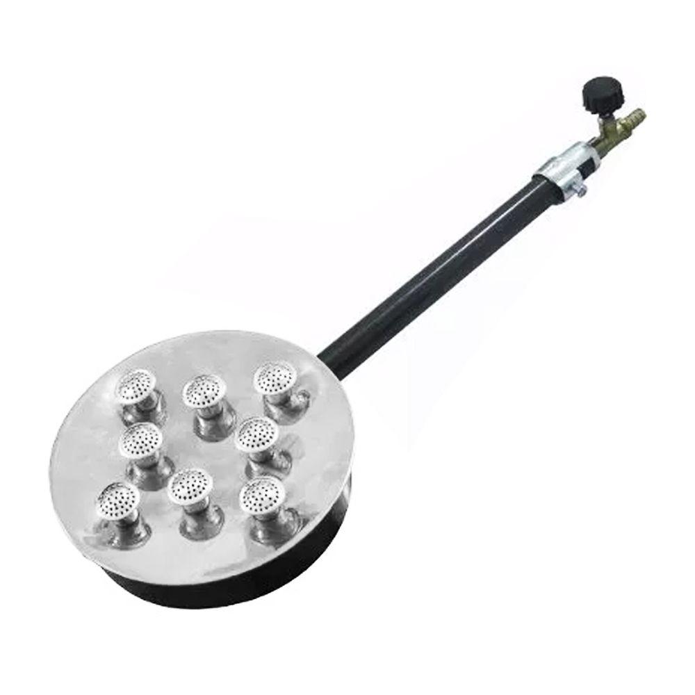 Fogão Fogareiro Industrial 1 Boca Alta Pressão 6 Caulins ...