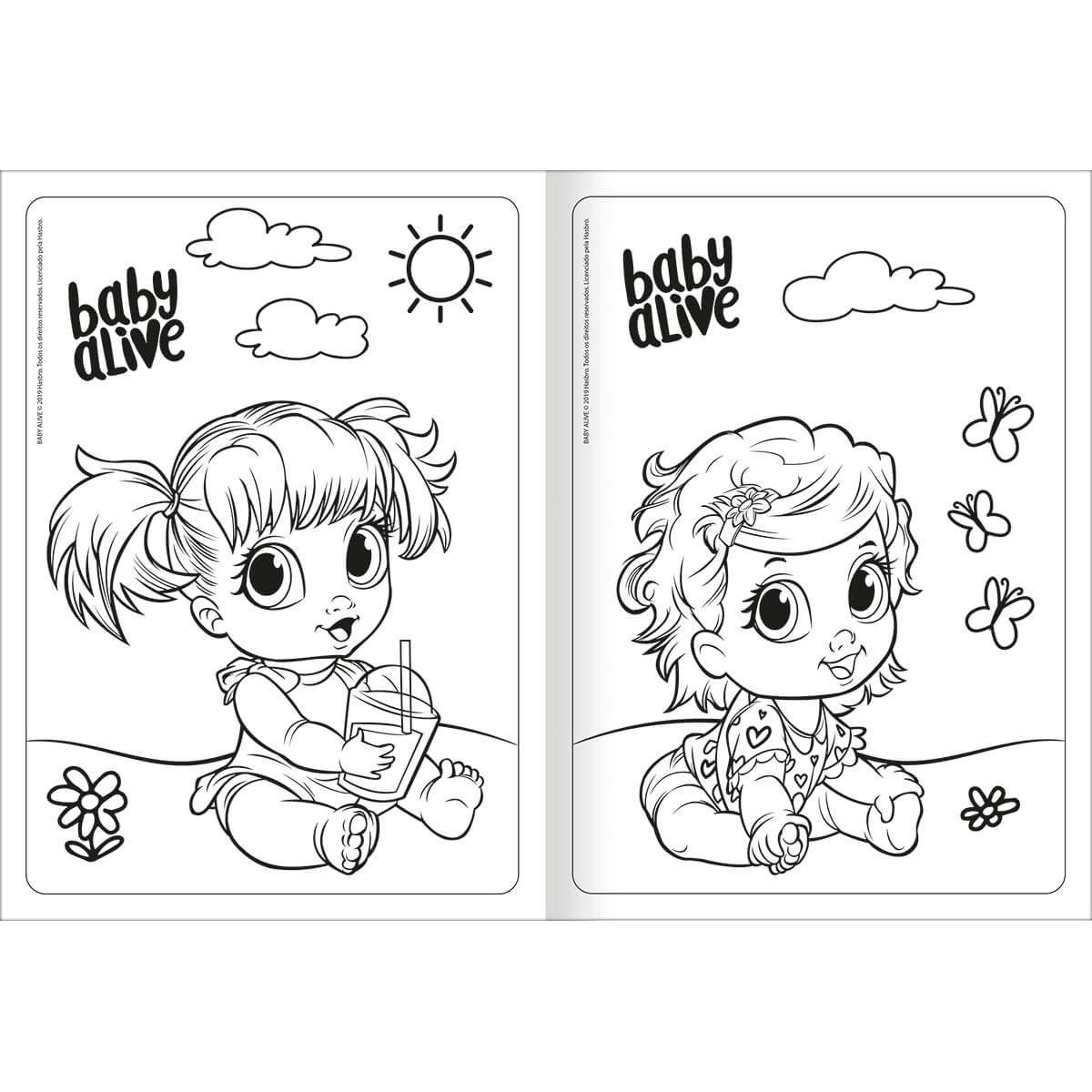 Folhas Para Colorir Baby Alive 8 Folhas Kit De Colorir Magazine Luiza Folhas Para Colorir Baby Alive 8 Folhas Kit De Colorir Magazine Luiza