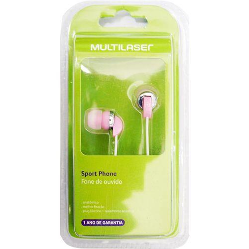 Fone multilaser rosa Clearance