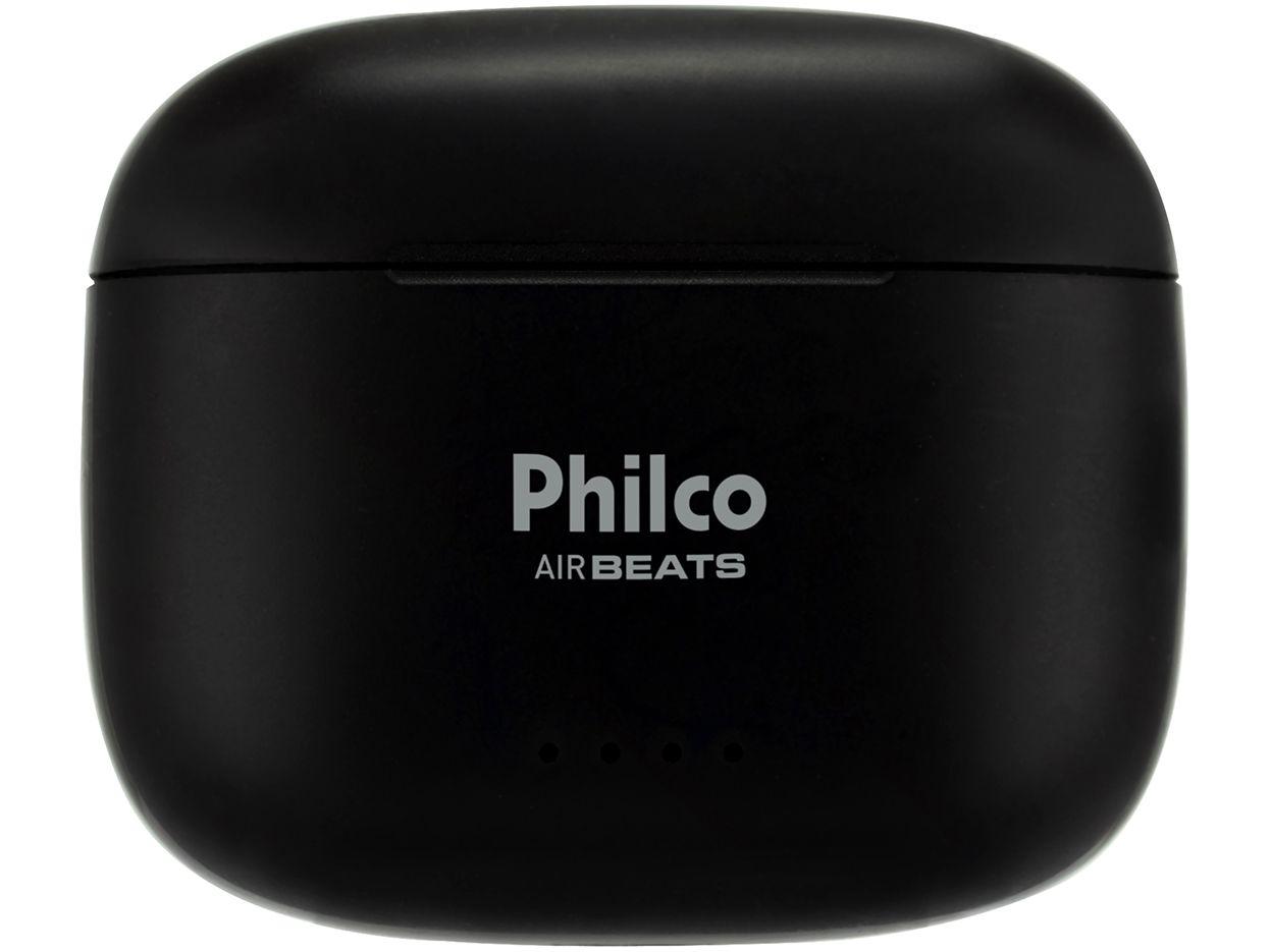 Fone de Ouvido Bluetooth Esportivo Air Beats Intra-auricular com Microfone Preto